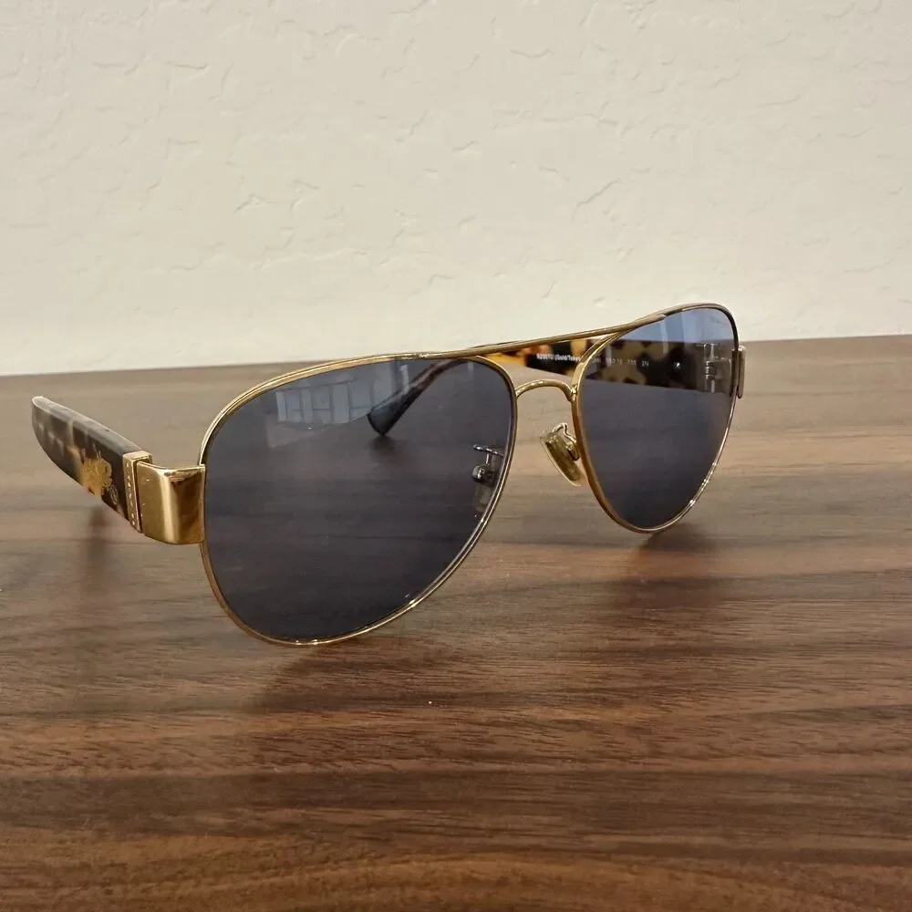 Coach HC7059 Sunglasses - Gold/Tokyo Tortoise